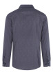 Thumbnail Chemise en coton marine à motifs imprimés avec une coupe ajustée - Image 2