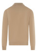 Thumbnail Pull laine cachemire camel uni avec une coupe droite et un col roulé - Image 2