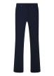 Thumbnail Jean en coton marine avec une coupe unie regular fit et 5 poches