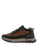Thumbnail Baskets cognac à talon plat avec une semelle crantée et des lacets ronds - Image 2