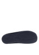 Thumbnail Mules bleues marine avec un talon plat et imprimé à carreaux - Image 5