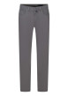 Thumbnail Jean gris uni coupe droite avec une fermeture avec un zip et un bouton