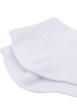 Thumbnail Chaussettes basses en coton biologique blanches ornées du nom de la marque - Image 3