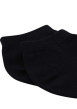 Thumbnail Chaussettes basses en coton biologique noires ornées du nom de la marque - Image 3