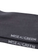 Thumbnail Chaussettes basses en coton biologique grises ornées du nom de la marque - Image 2