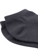 Thumbnail Chaussettes basses en coton biologique grises ornées du nom de la marque - Image 3