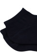 Thumbnail Chaussettes basses en coton biologique marine ornées du nom de la marque - Image 3