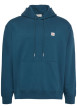 Thumbnail Sweat en coton nuit uni avec une coupe droite et une capuche