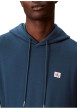 Thumbnail Sweat en coton nuit uni avec une coupe droite et une capuche - Image 5