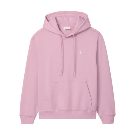 Sweat en coton rose uni avec une coupe droite...
