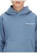 Thumbnail Sweat en coton bleu uni avec une coupe droite et une capuche - Image 5