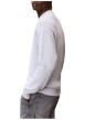 Thumbnail Pull en coton ciel uni avec une coupe droite et un col rond - Image 5