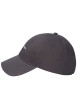 Thumbnail Casquette en coton marine uni avec logo et fermeture strapback - Image 3