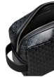 Thumbnail Trousse noire à motifs monogrammes de la marque et poche zippée - Image 3