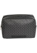 Thumbnail Trousse noire à motifs monogrammes de la marque et poche zippée - Image 4