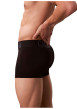 Thumbnail Lot de 3 boxers classiques noirs unis avec une taille élastiquée - Image 5