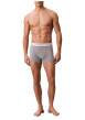 Thumbnail Lot de 3 boxers classiques en coton multicolores avec une taille élastiquée - Image 2
