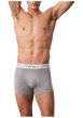 Thumbnail Lot de 3 boxers classiques en coton multicolores avec une taille élastiquée - Image 4