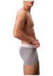 Thumbnail Lot de 3 boxers classiques en coton multicolores avec une taille élastiquée - Image 5