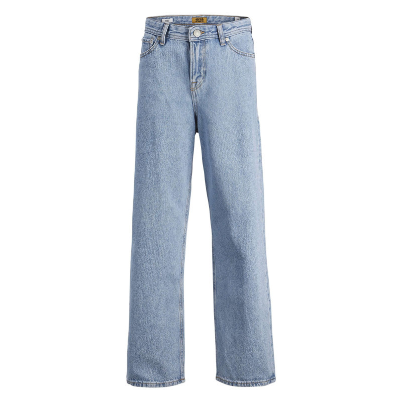 Jack & Jones - Jean En Coton Stone à Coupe Droite Pourvu De Coutures Contrastées - Bleu Jack & Jones - Jean En Coton Stone à Coupe Droite Pourvu De Coutures Contrastées - Bleu