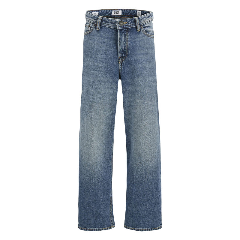 Jack & Jones - Jean En Coton Bleu à Coupe Droite Pourvu De Coutures Contrastées - Bleu Jack & Jones - Jean En Coton Bleu à Coupe Droite Pourvu De Coutures Contrastées - Bleu