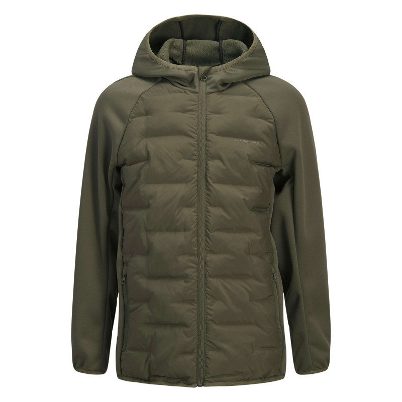 Jack & Jones - Doudoune Kaki Pourvue D'une Coupe Droite Et D'un Col à Capuche - Vert