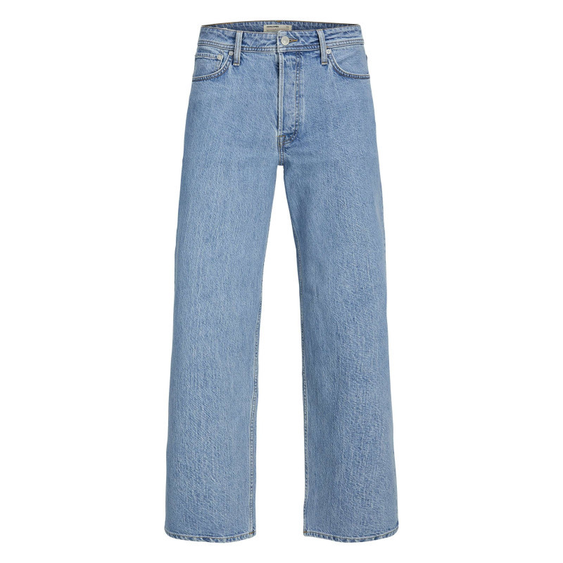 Jack & Jones - Jean Eddie En Coton Bleu à Coupe Droite Pourvu De Coutures Contrastées - Bleu Jack & Jones - Jean Eddie En Coton Bleu à Coupe Droite Pourvu De Coutures Contrastées - Bleu