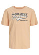 Thumbnail T-shirt en coton biologique pêche orné d'un imprimé de la marque