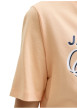Thumbnail T-shirt en coton biologique pêche orné d'un imprimé de la marque - Image 6