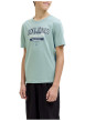 Thumbnail T-shirt en coton biologique bleu orné d'un imprimé de la marque - Image 6