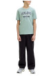 Thumbnail T-shirt en coton biologique bleu orné d'un imprimé de la marque - Image 7
