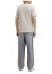 Thumbnail T-shirt en coton biologique beige orné d'un imprimé de la marque - Image 4