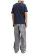 Thumbnail T-shirt en coton biologique marine orné d'un imprimé de la marque - Image 4