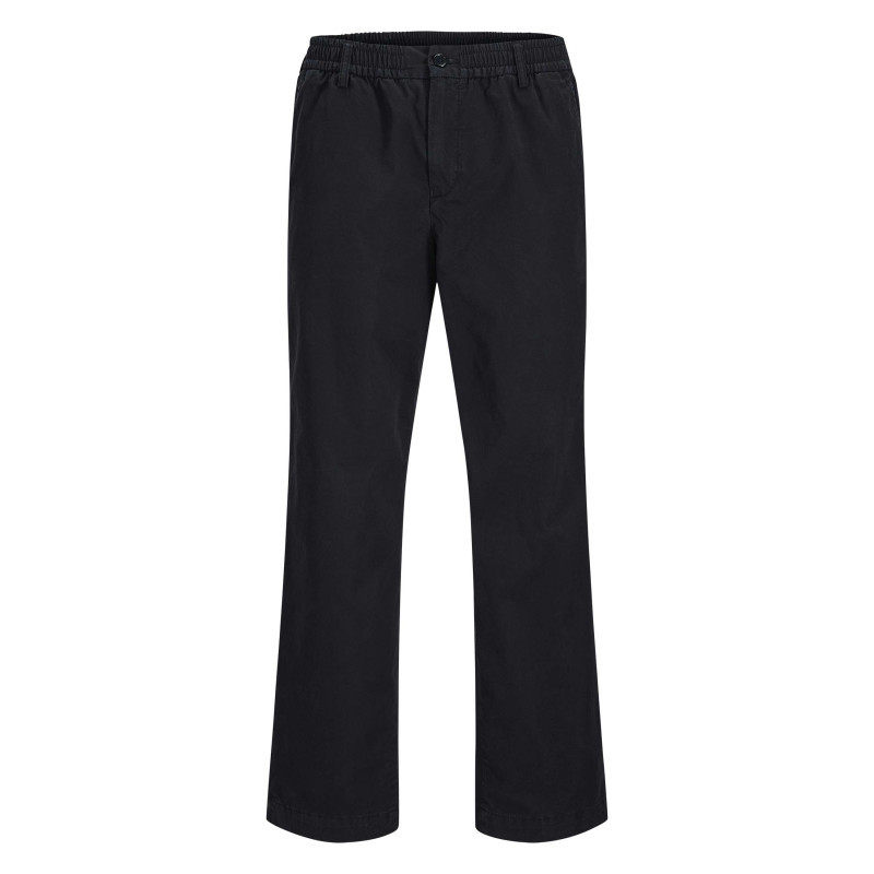 Jack & Jones - Pantalon Karl Lawrence En Coton Noir Pourvu D'une Taille élastiquée - Noir Jack & Jones - Pantalon Karl Lawrence En Coton Noir Pourvu D'une Taille élastiquée - Noir