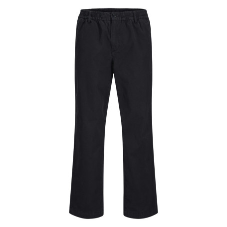 Pantalon Karl Lawrence en coton noir pourvu...
