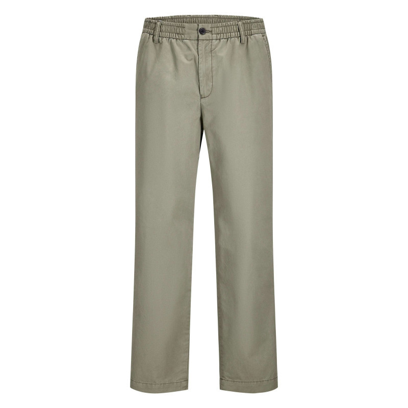 Jack & Jones - Pantalon Karl Lawrence En Coton Kaki Pourvu D'une Taille élastiquée - Vert Jack & Jones - Pantalon Karl Lawrence En Coton Kaki Pourvu D'une Taille élastiquée - Vert