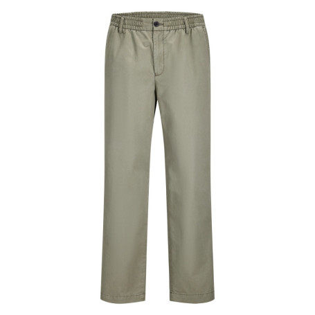 Pantalon Karl Lawrence en coton kaki pourvu...