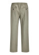 Thumbnail Pantalon Karl Lawrence en coton kaki pourvu d'une taille élastiquée - Image 2
