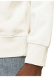 Thumbnail Sweat en coton écru pourvu d'une coupe droite et d'un col rond - Image 4