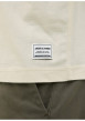 Thumbnail T-shirt en coton écru pourvu d'une coupe droite et d'un col rond - Image 2
