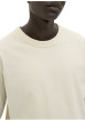 Thumbnail T-shirt en coton écru pourvu d'une coupe droite et d'un col rond - Image 5