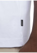 Thumbnail T-shirt en coton biologique blanc à coupe droite et de manches courtes - Image 4