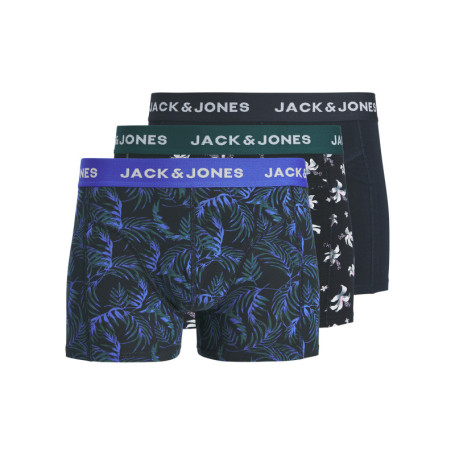 Lot de 3 boxers en coton biologique noirs...