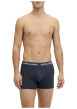 Thumbnail Lot de 3 boxers en coton biologique noirs pourvus du nom de la marque - Image 5