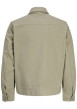Thumbnail Blouson en coton kaki à coupe ajustée pourvu d'un col chemise - Image 2