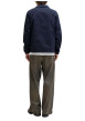 Thumbnail Blouson marine à coupe ajustée pourvu du patch de la marque sur la poitrine - Image 3