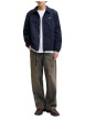 Thumbnail Blouson marine à coupe ajustée pourvu du patch de la marque sur la poitrine - Image 6