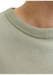 Thumbnail Sweat en coton olive pourvu d'un col rond et de manches longues - Image 6