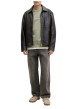 Thumbnail Sweat en coton olive pourvu d'un col rond et de manches longues - Image 7