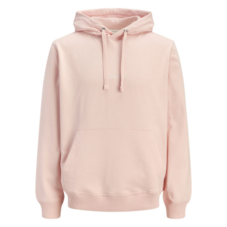 Sweat en coton pêche à coupe droite pourvu d'un...